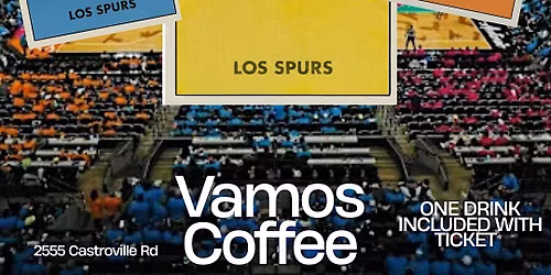 Spurs Inspired Paint & Sip - May 24th Vamos Coffee