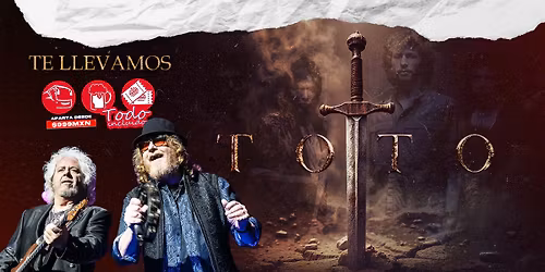 Toto en Mexico 2025 .  TOUR PUEBLA Y TLAXCALA