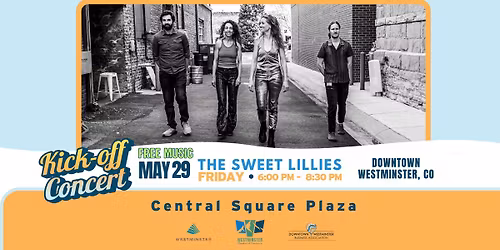 Downtown Westminster Kick-Off Concert w\/ The Sweet Lillies