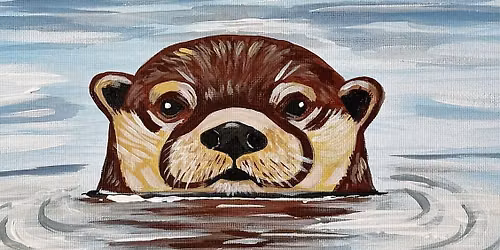 Otter Sip & Paint Event in Tamworth \ud83e\udda6 @ The Longwood \ud83c\udfa8 No experience required!