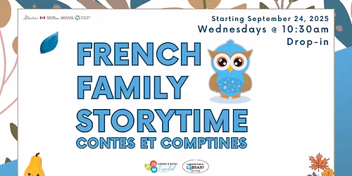 French Family Storytime \u2014 Contes et Comptines