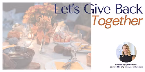 Let's Give Back Together