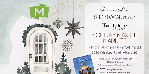 Aiken Hound & Home Magazine Holiday Market Mingle