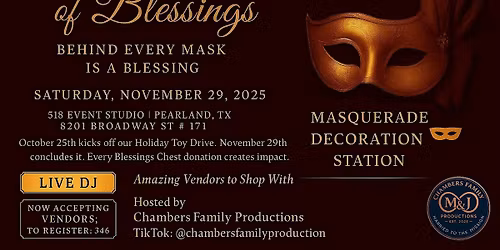 CFP Presents: Masquerade of Blessings \u2014 Giving Behind the Mask
