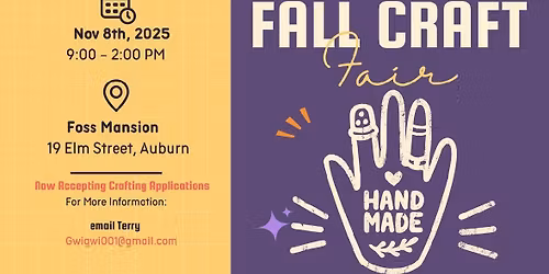 Fall Craft Fair 