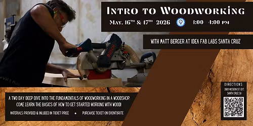 Introduction to Woodworking: Workshop