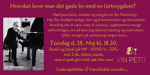 Foredragsaften med Bo Maimburg i Vin Petit 
