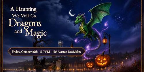 A Haunting We Will Go: Dragons and Magic!!