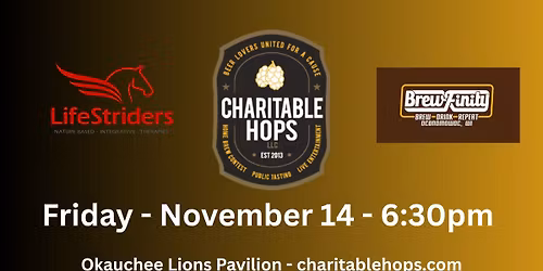 Charitable Hops for LifeStiders