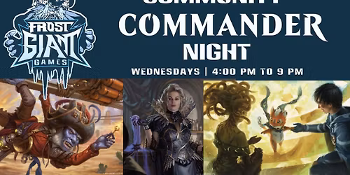 MtG: Commander Mid-Week Edition