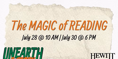 The Magic of Reading with Bruce Chadwick at the Hewitt Public Library