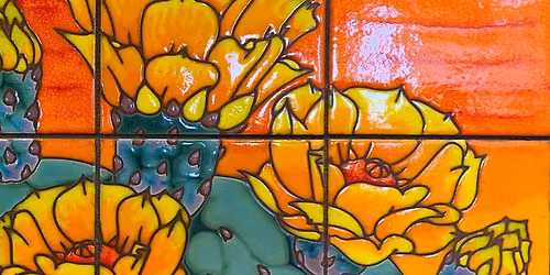 Gallery Social & Summer Sale: Enjoy bacanora samples, good company & hand glazed tile art