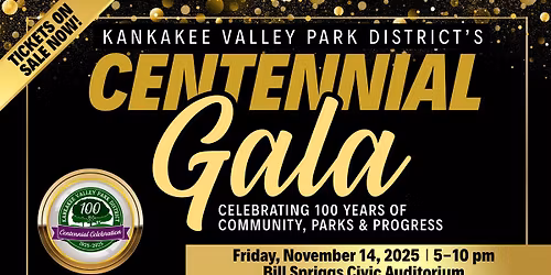 Kankakee Valley Park District's Centennial Gala
