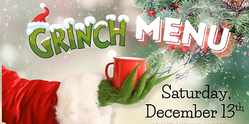Grinch Coffee Menu in Vandergrift!  