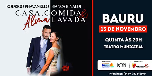 CASA, COMIDA E ALMA LAVADA EM BAURU-SP