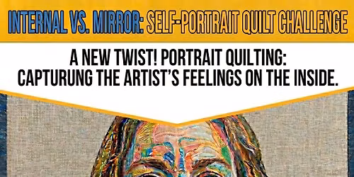 Portrait Artist Quilt (PAQ) - Challenge A: The Mirror Reflection with Julianne