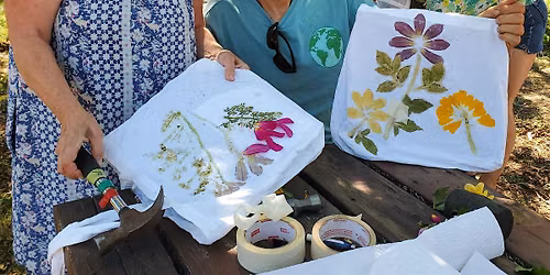 Natural Dyeing in the Orchard