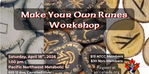 Make Your Own Runes Workshop