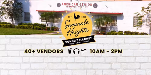 Seminole Heights Sunday Market