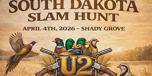 U2 URBAN UPLANDER SOUTH DAKOTA SLAM HUNT