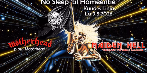 Maiden Hell, M\u00f6therhead @Kuudes Linja, Helsinki