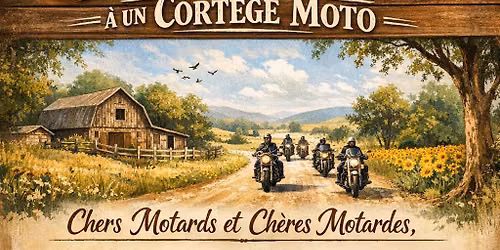 Cort\u00e8ge moto Mariage