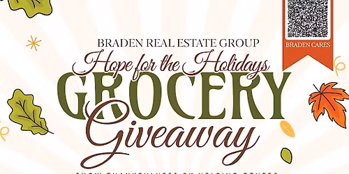 Braden Cares Holiday Gift Card Giveaway