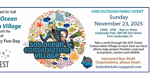 SOS Ocean Conservation Day Village