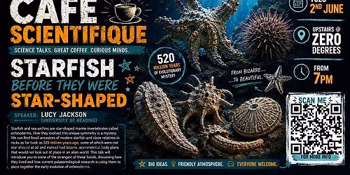 Reading Cafe Scientifique: Starfish before they were star-shaped