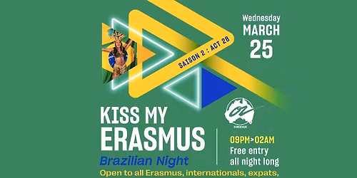 KISS MY ERASMUS @ Caf\u00e9 OZ Bordeaux
