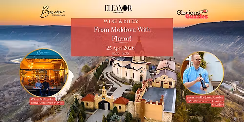 Discover a Wine Region: Moldova Wine Tasting + Bites in Amsterdam(ENG)