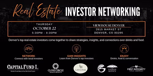Denver Real Estate Investor Networking Event