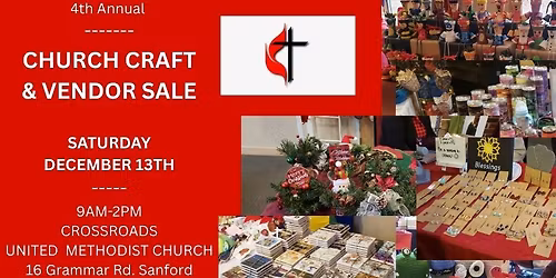 CUMC Craft & Vendor Sale 