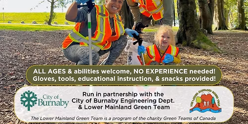 Community Litter Cleanup around the Willingdon Community Centre in Burnaby!