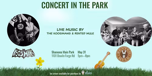 Spring Concert with the Koosmans and Rented Mule