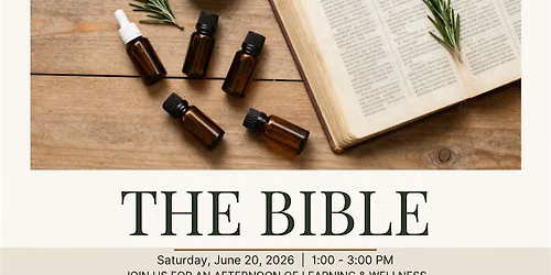 Oils of the Bible: Discover the Healing Oils of Scripture