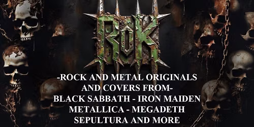 Rise of Kain- At the Crown Inn - Heavy Metal covers and originals music