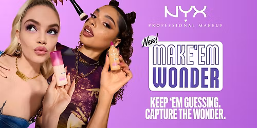 NYX PMU Make Em Wonder Photobooth