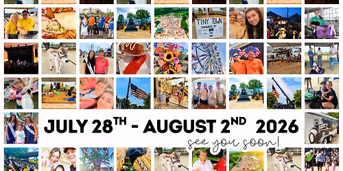 Dubuque County Fair | July 28th - Aug 2nd, 2026