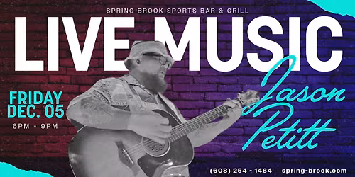 Jason Petitt @ Spring Brook Sports Bar & Grill