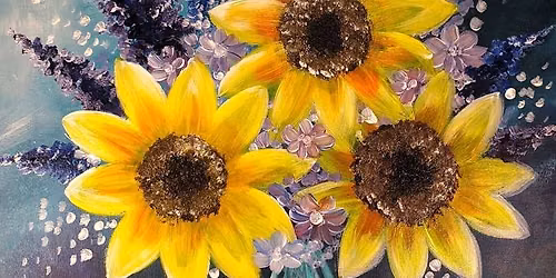 Paint and Sip: Sunshine Bouquet