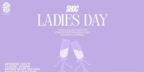 2026 SHOC Netball Club Ladies Day
