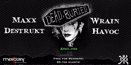 Dead & Buried: Deathrock, Post-Punk, Dark Wave