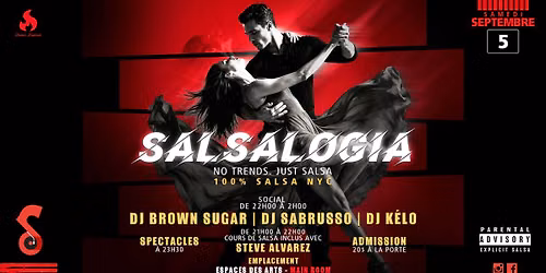SalsaLOGIA - 100% Salsa NYC, Samedi 5 septembre 2026