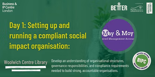 Day 1: Setting up and running a compliant social impact organisation