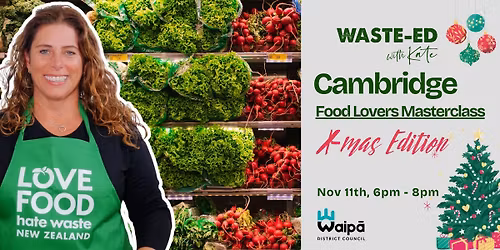 Cambridge | Food Lovers Masterclass, Christmas Edition!