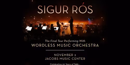 Sigur R\u00f3s with Wordless Music Orchestra