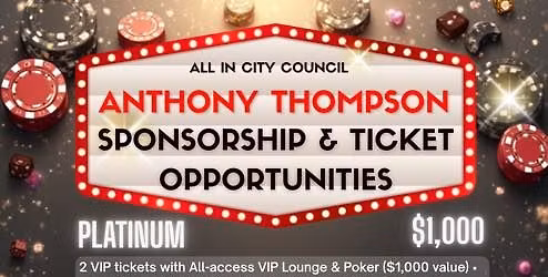 All-in for Anthony Thompson fundraiser
