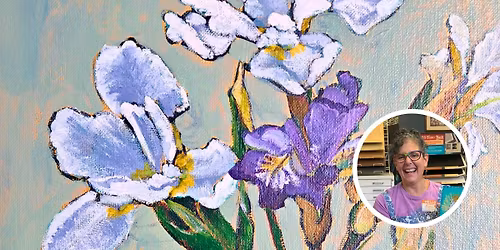 Paint a Bouquet with Acrylics Workshop with Maria DeAngelo