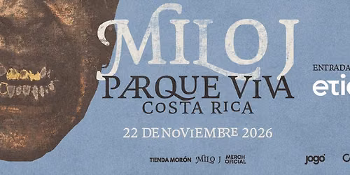 MILO J en Costa Rica 2026 | EVENTO OFICIAL